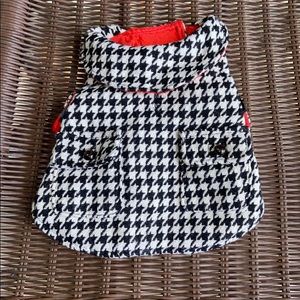 HOST PICK. Houndstooth dog coat!!